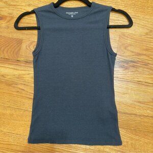 A&F Black Tank Top